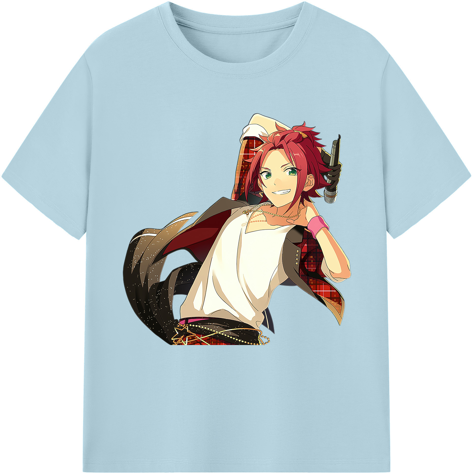 （画像用） あんさんぶるスターズ! Ensemble Stars 綿100％半袖Tシャツ（フロントプリント）